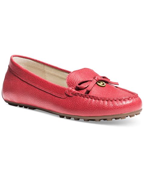 michael kors shoes red flats|michael kors snakeskin flats.